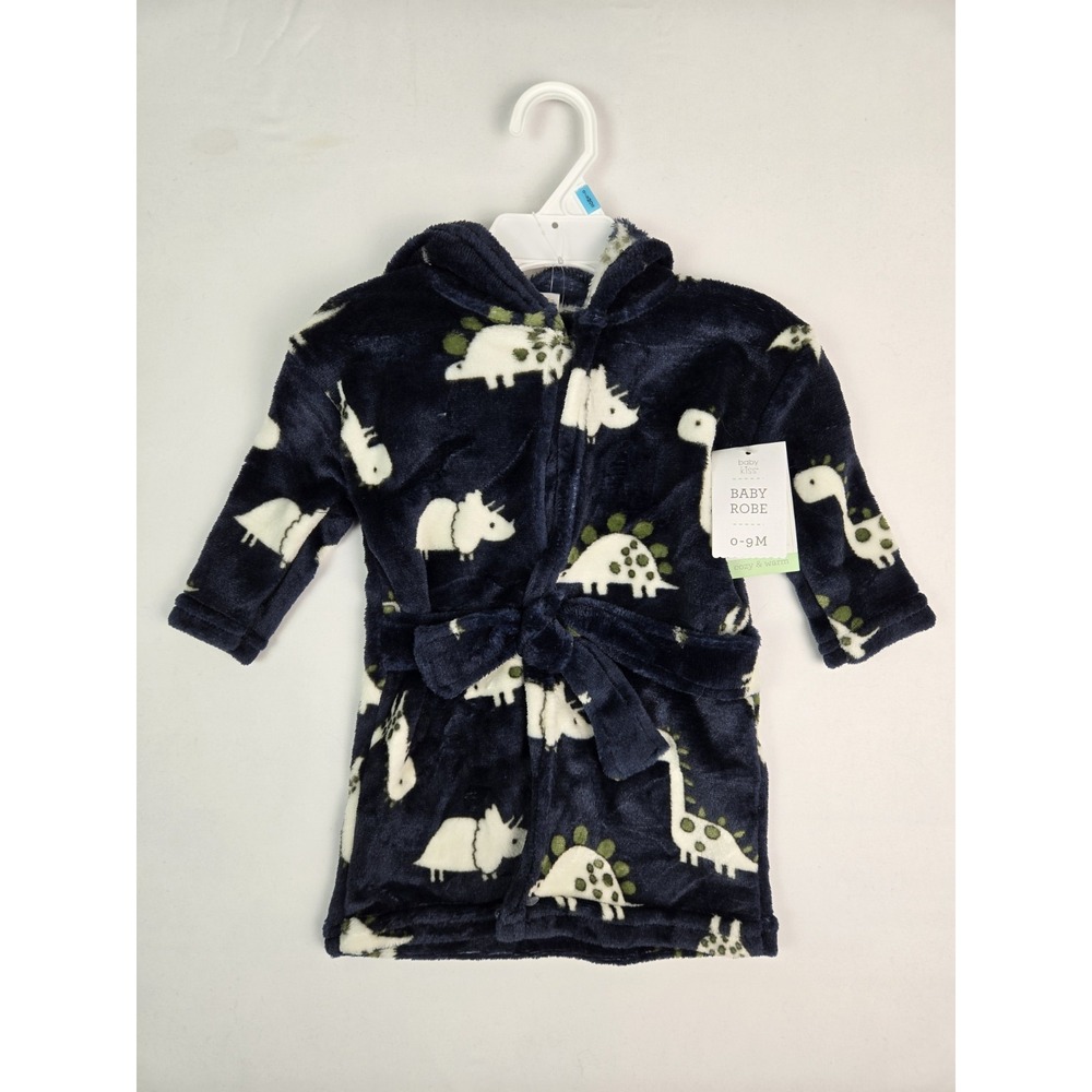 Baby Kiss baby robe NWT 0-9 Months dinosaur